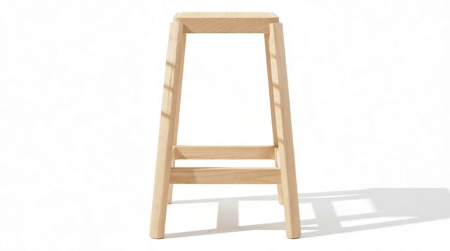 The Jeanneret Counter Stool – Ash, Counter Stool