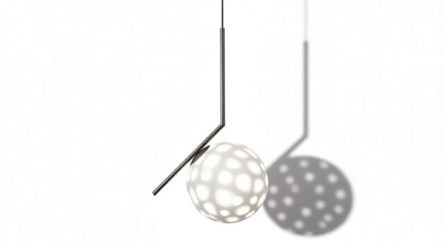 The IC – Pewter, Pendant Light