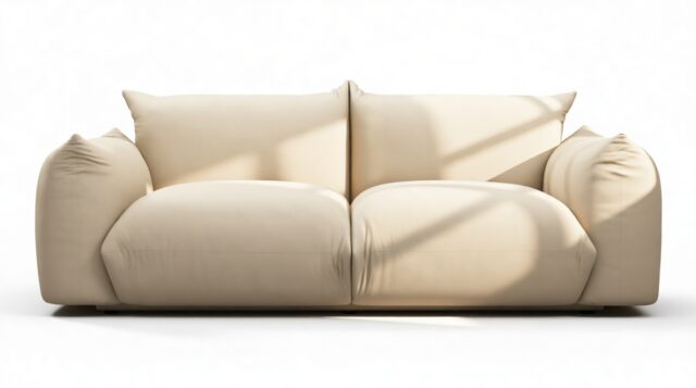 The Marenco Outdoor – Latte Performance Weave (Outdoor), Two Seater Sofa