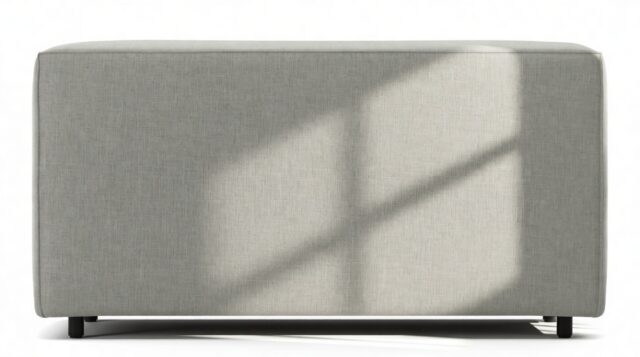 The Extrasoft – Soft Gray Brushed Weave, L Backrest