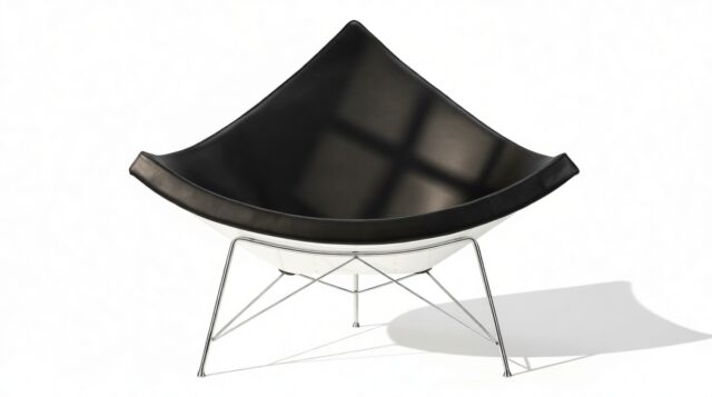 The Coconut – Black Premium Leather