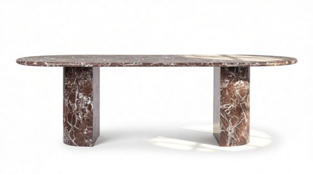 The Alighieri – Rosso Levanto Marble, 98in