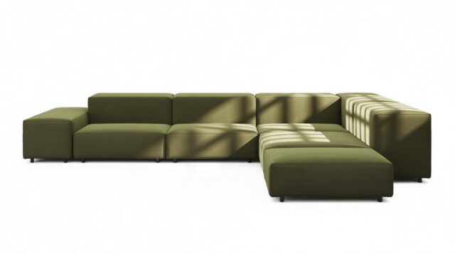 The Extrasoft – Spruce Luxe Velvet, Corner (Right)