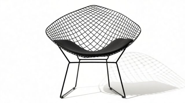 The Bertie – Black Frame, Lounge Chair