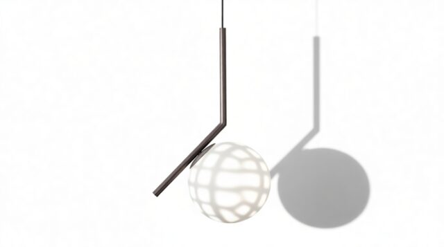 The IC – Pewter, Pendant Light