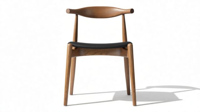 The Elbow – Walnut, Dining Chair (Standard)