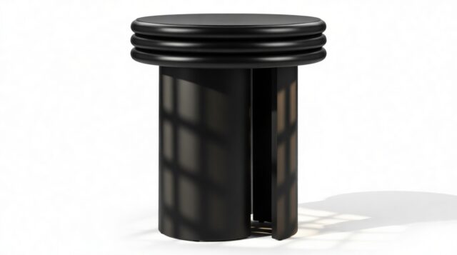 The Pasquale – Black, Side Table