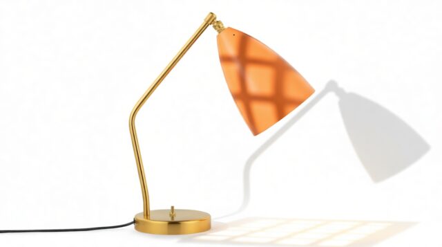 The Grasshopper – Orange, Table Lamp