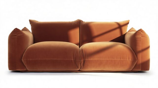 The Marenco – Spice Velvet, Two Seater Sofa