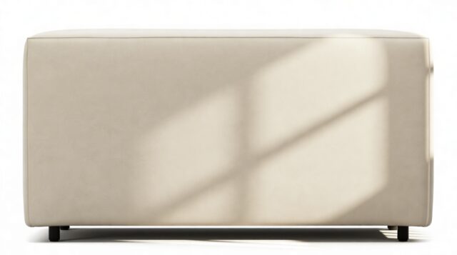 The Extrasoft – Eggshell Vegan Suede, L Backrest