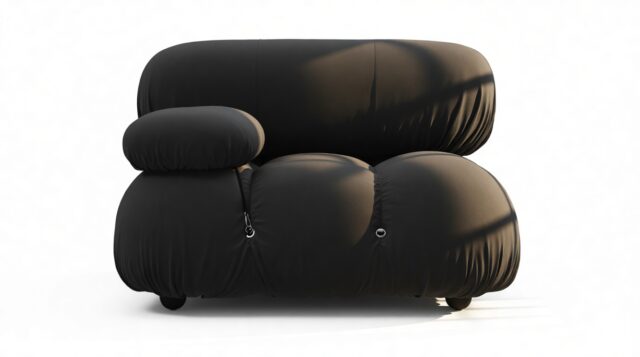 The Bellini Outdoor – Black Performance Weave (Outdoor), Left Arm