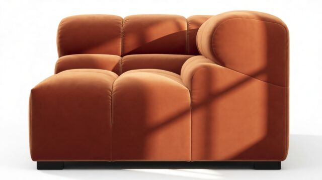 The Tufty – Spice Velvet, Corner (Right)