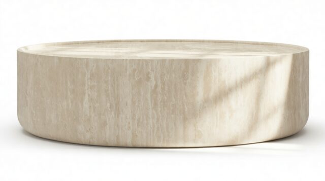 The Torre – Travertine, Coffee Table