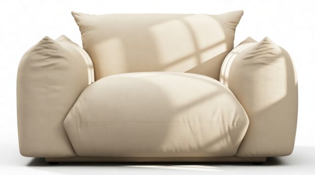 The Marenco Outdoor – Latte Performance Weave (Outdoor), Lounge Chair