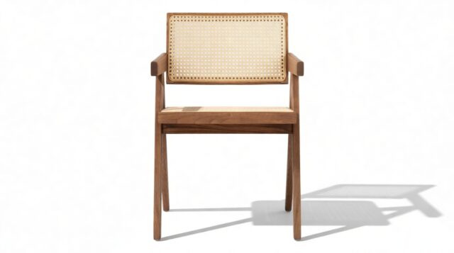 The Jeanneret Outdoor – Walnut Stained Teak