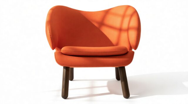 The Pelican – Orange Wool