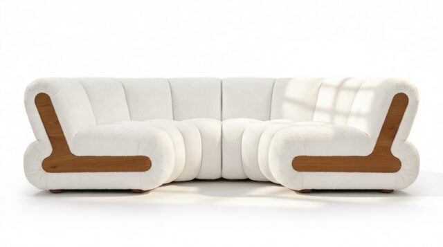 The Rivière – Pearl Boucle, Crescent Sectional