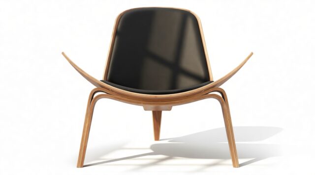 The Shell – Walnut and Black Premium Leather