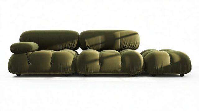 The Bellini – Thyme Luxe Velvet, Open End Sofa (Right)