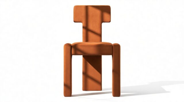 The Vespro – Burnt Orange Velvet