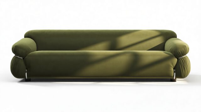 The Sesann – Thyme Luxe Velvet, Three Seater Sofa