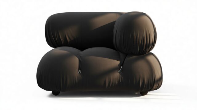 The Bellini Outdoor – Black Performance Weave (Outdoor), Right Corner