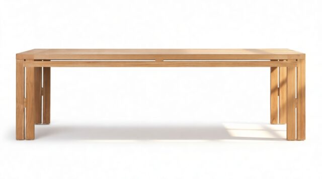 The Prestigio – Natural Teak, Dining Table