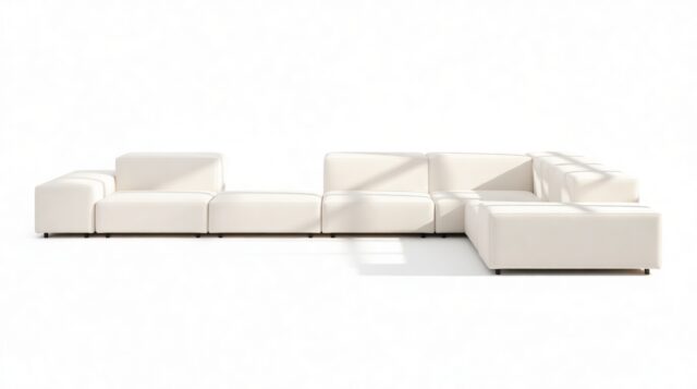 The Extrasoft – White Linen, Large Corner (Right)