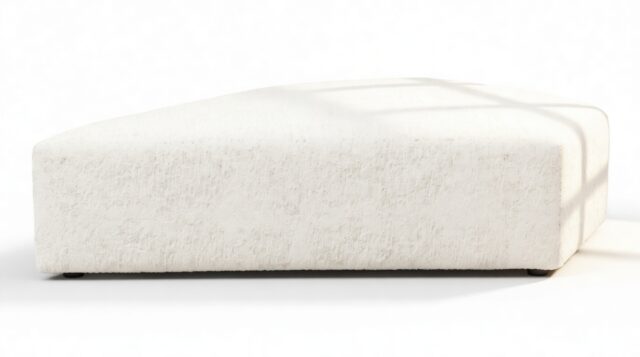 The On the Rocks – White Textured Chenille, Seat Section 3