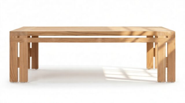 The Prestigio – Natural Teak, Coffee Table