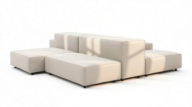 The Extrasoft – Oatmeal Brushed Weave, Combination 1 (Left)