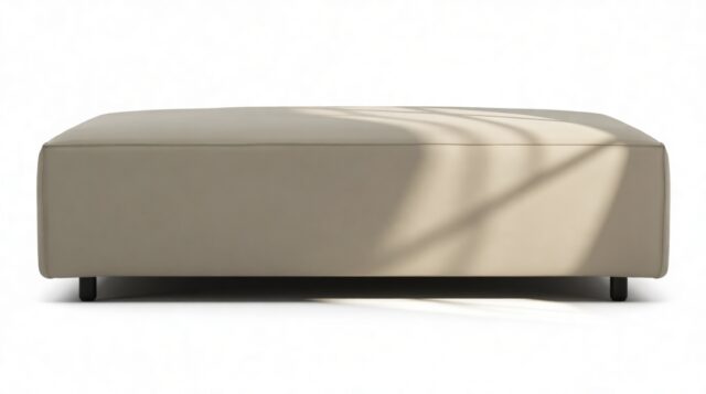 The Extrasoft – Beige Gray Vegan Leather, L Seat