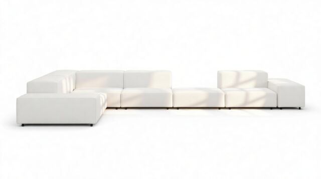 The Extrasoft – White Linen, Large Corner (Left)