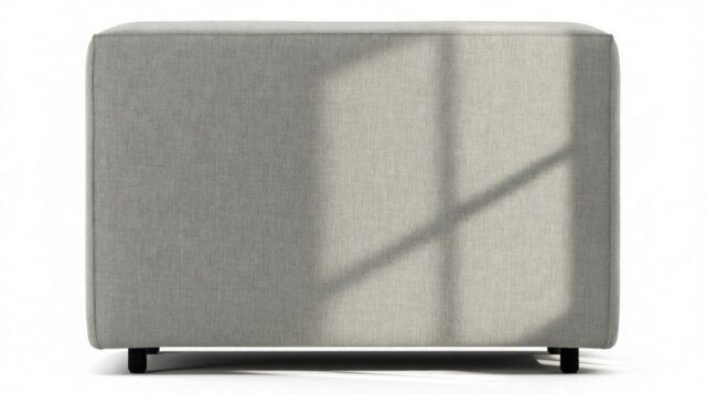 The Extrasoft – Soft Gray Brushed Weave, S Backrest