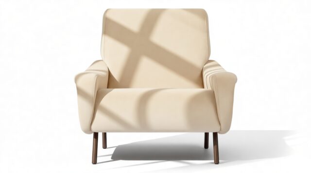 The Lady – Ecru Velvet