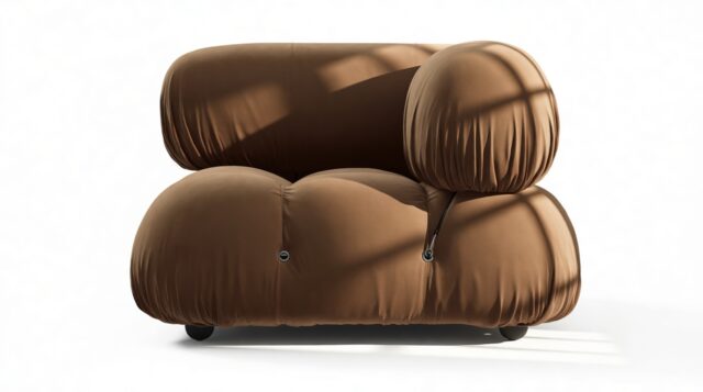 The Bellini – Mocha Velvet, Right Corner