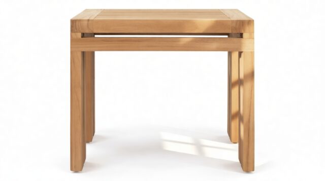 The Prestigio – Natural Teak, Side Table