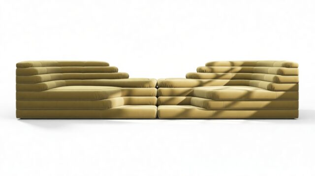 The Terrazza – Olive Gold Velvet, Combination