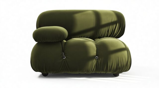 The Bellini – Thyme Luxe Velvet, Left Arm