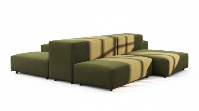 The Extrasoft – Spruce Luxe Velvet, Combination 1 (Right)