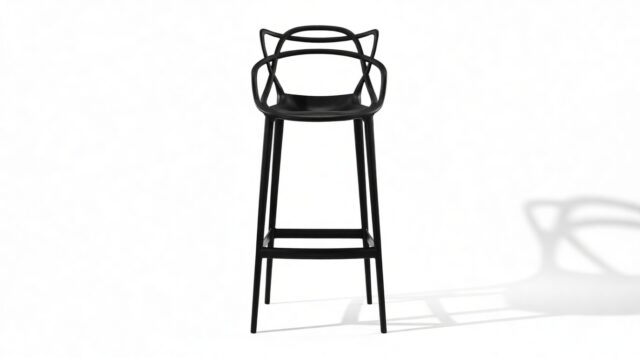 The Masters – Black, Bar Stool