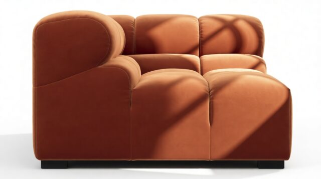 The Tufty – Spice Velvet, Corner (Left)