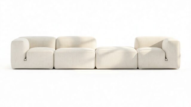 The Le Mura – Natural Linen, Four Seater (Right)