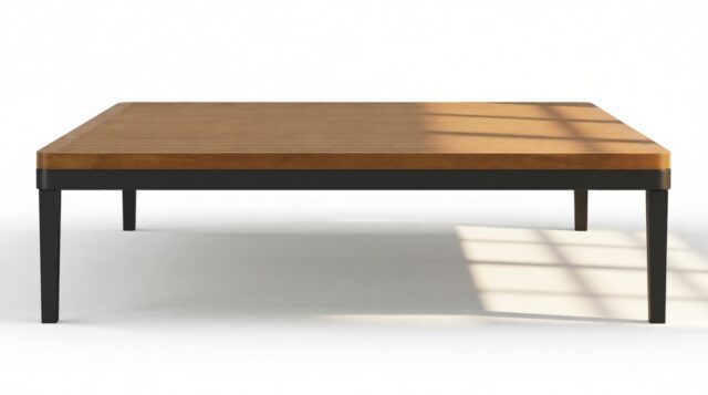 The Marzio – Natural Teak, End Table