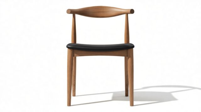 The Elbow – Walnut, Dining Chair (Wide)