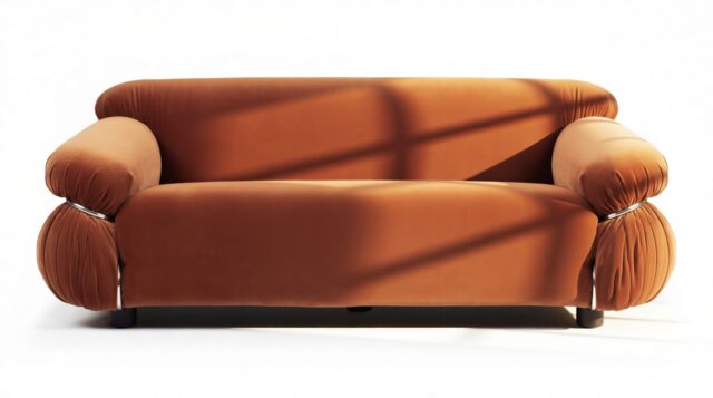 The Sesann – Spice Velvet, Two Seater Sofa