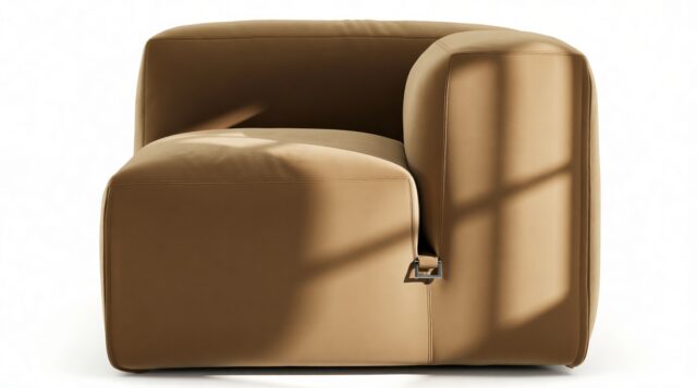 The Le Mura – Old Gold Velvet, Right Arm