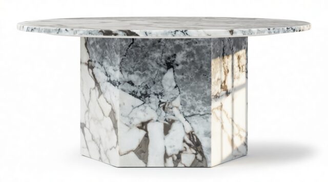 The Saga – Modellato Marble, Medium Coffee Table