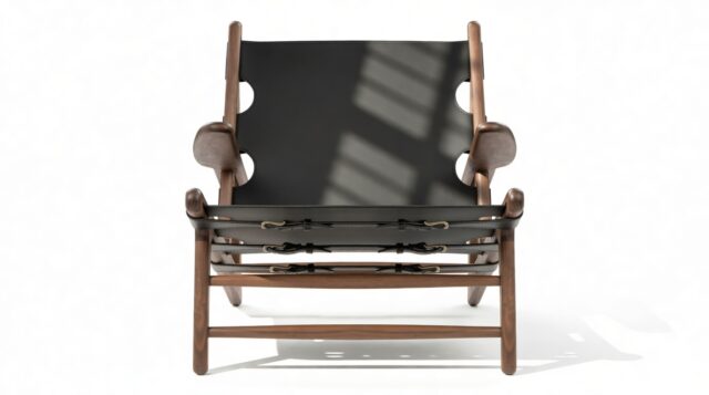 The Heinrich – Deep Black Vegan Leather