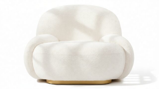The Pacha – Pearl Boucle, Armchair